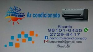 Ice Control Manutenção, Limpeza e Instalação de Ar Condicionados em São Domingos SP 