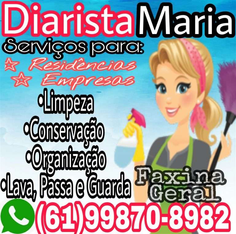 Empregada Doméstica em Formosa Goiás